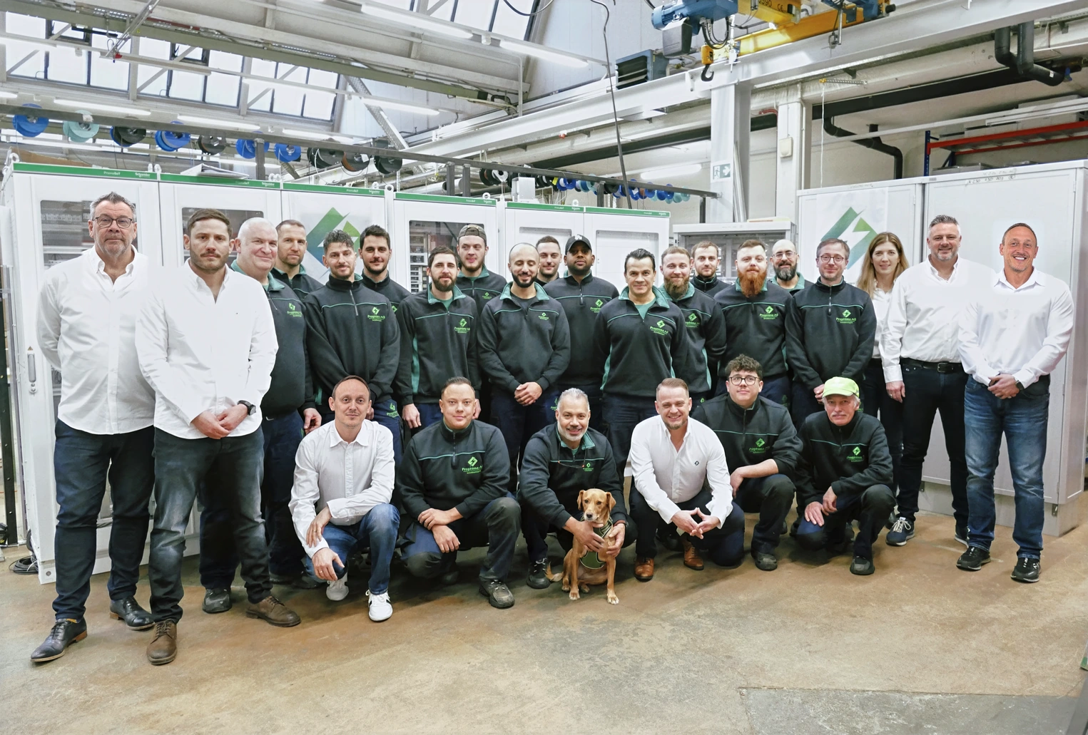 Das Team von Prophima AG in der Werkstatt
